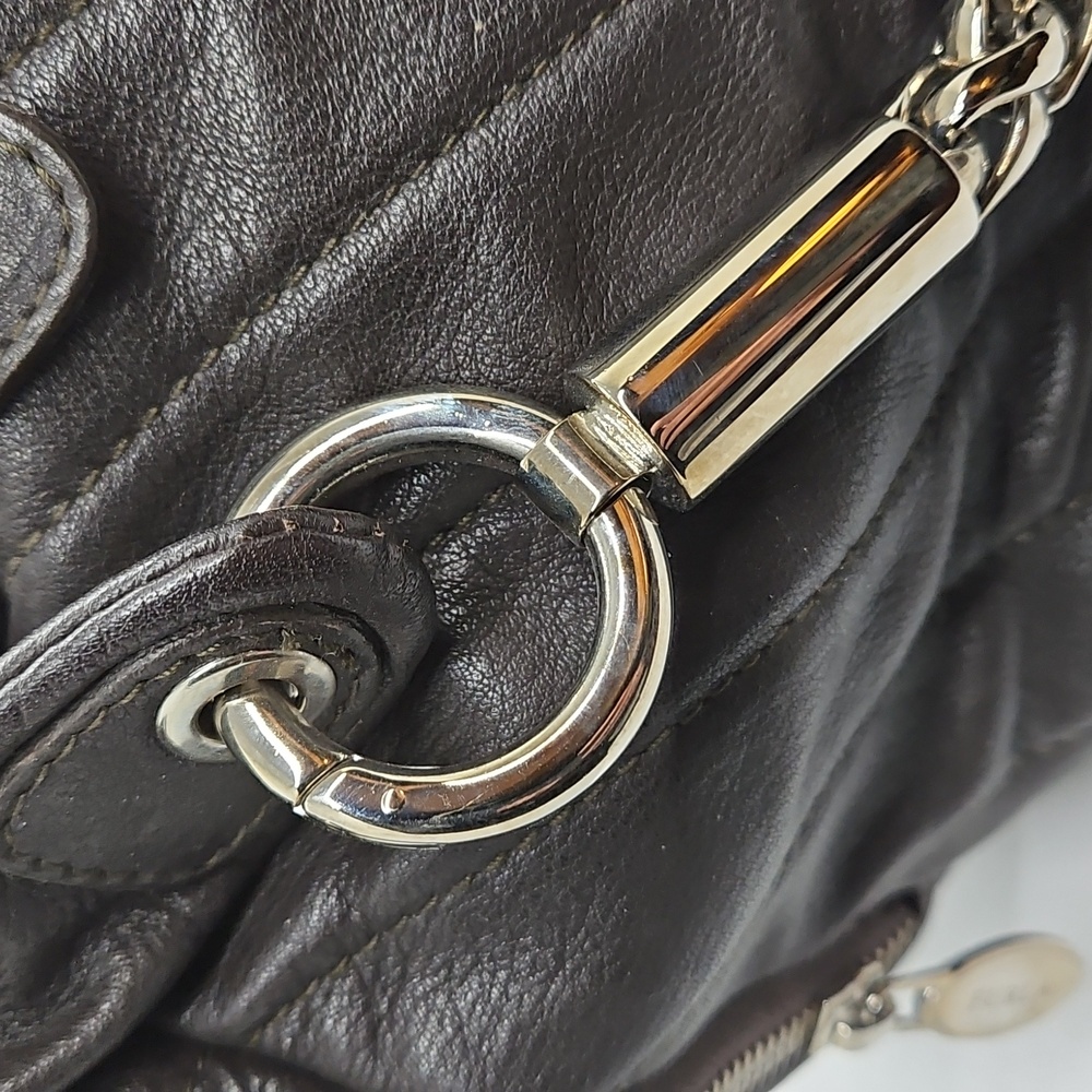 Brown leather Furla bag EUC - Picture 3 of 9